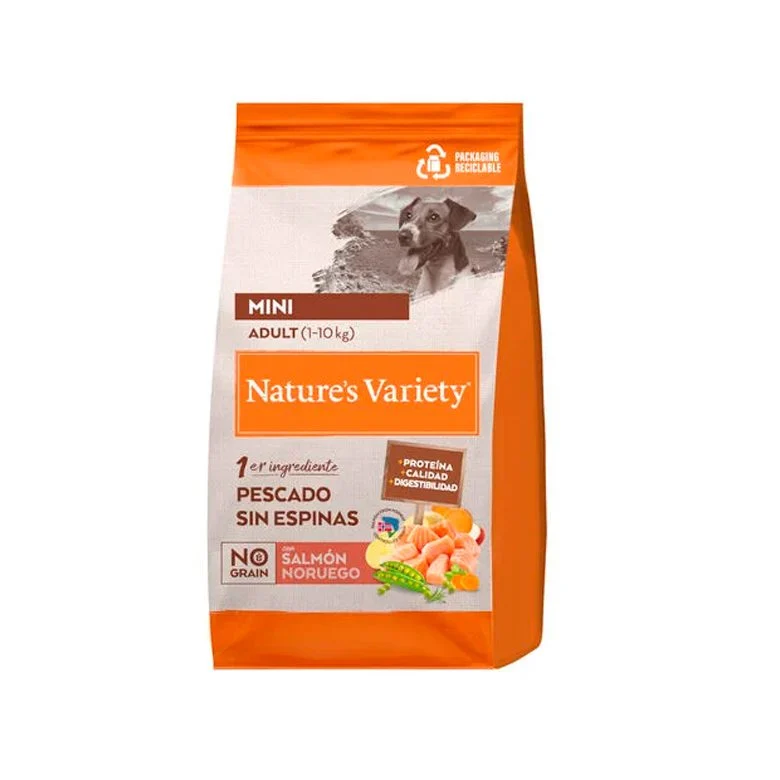 Nature’s Variety NO GRAIN Adult Mini Salmón