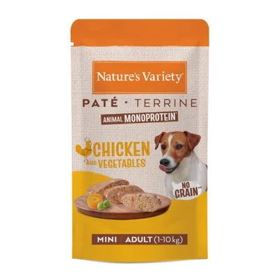 Nature's Variety Paté No Grain Adult Mini 16 x 150 g - Pack ahorro Pollo