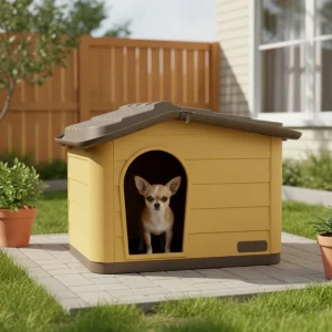 Nayeco Eco Line Caseta Desmontable Miel para perros