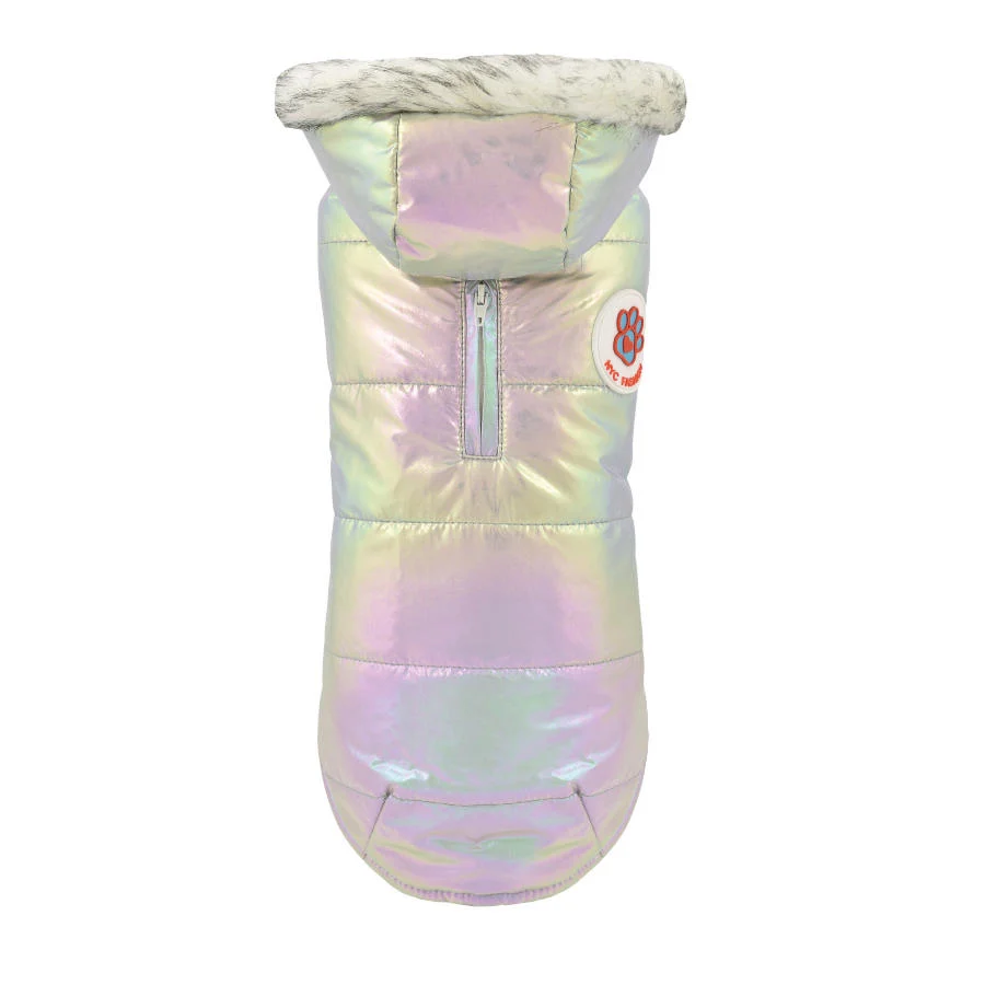 Nayeco Planet Chaqueta con Capucha Gris para perros