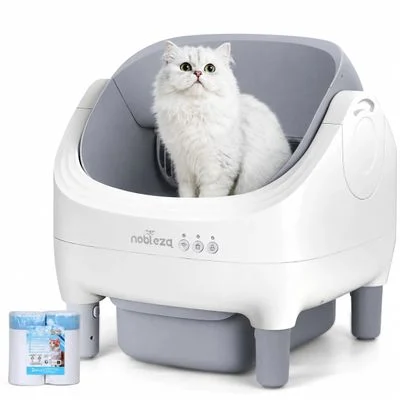 Nobleza Arenero Autolimpiable para Gatoss SL03 Blanco