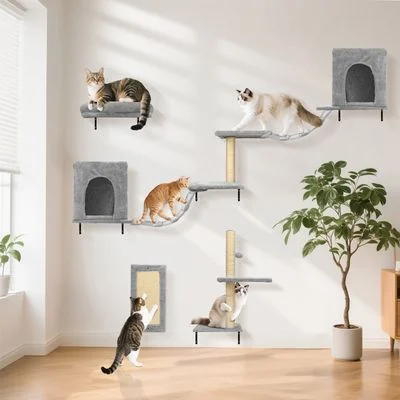 Nobleza Gato Árbol rascador Gris
