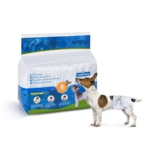 Nobleza Perro Pañal Pañales para Perros Desechables Hembra S