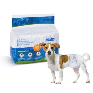 Nobleza Perro Pañal Pañales para Perros Desechables Hembra XXL