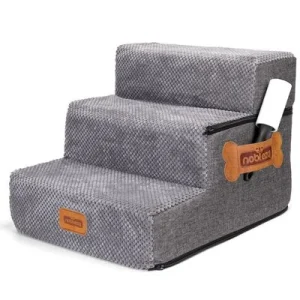 Nobleza Perro Rampa Escalera Escalera para Perros 3 Escalones