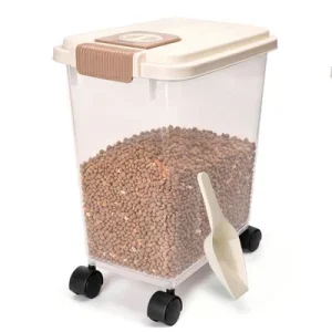Nobleza Perro Recipiente para comida Contenedor de Comida para Mascotas 20L/7.5KG