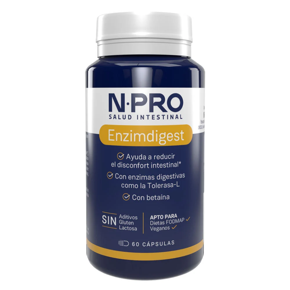 NPRO Enzimas digestivas 60 cáps