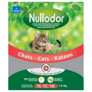 Nullodor arena absorbente de sílice para gatos al mejor precio en zooplus