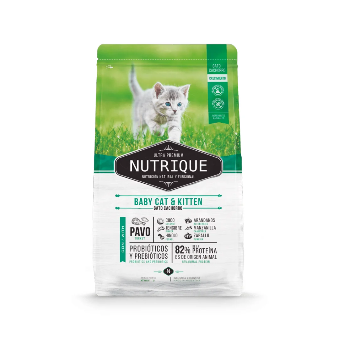 NUTRIQUE BABY CAT Y KITTEN 2 KG