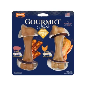 Nylabone Gourmet Strong Chew Pollo y Bacon