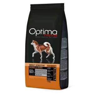 Optimanova Adult Sensitive salmon y patata 12 kg