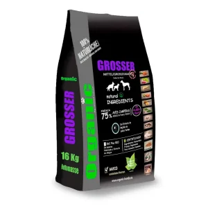 ORGANIC Grosser Hund con pollo campero, pato y pavo 1kg, 14kg y 2x14kg
