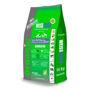 ORGANIC WeissFisch / Pescado y Arroz sin cereales 1 , 5 y 12,5kg