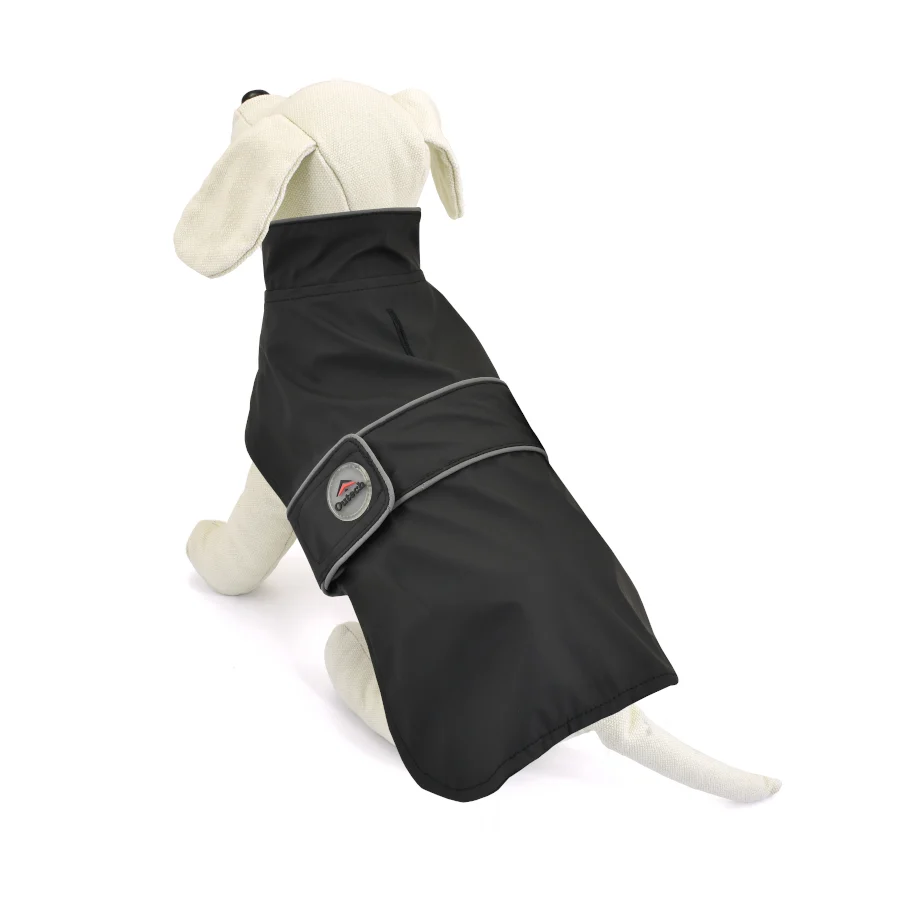 Outech Apolo Chubasquero Negro para perros - Image 2