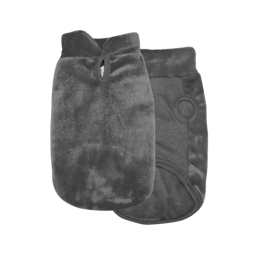 Outech Polar Abrigo Gris Oscuro para perros