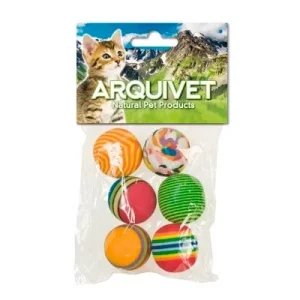 Pack 6 Pelotas Multicolor 3,5cm