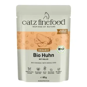 Pack Ahorro catz finefood Bio 24 x 85 g No.503 Pollo ecológico