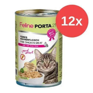 Pack ahorro Feline Porta 21 comida para gatos 12 x 400 g