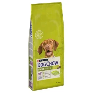 Pack ahorro: PURINA Dog Chow 2 x 14 kg Adult con cordero y arroz