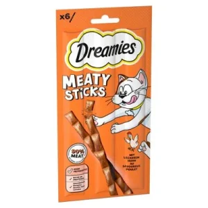 Palitos de carne Dreamies Catisfactions Pollo (6 x 5 g)