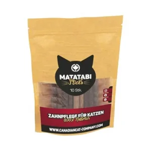Palos de matatabi Canadian Cat Company cuidado dental para gatos