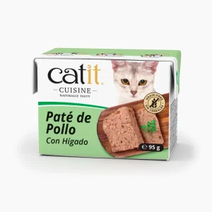 Patés para Gatos Catit Cuisine Pollo con Higado