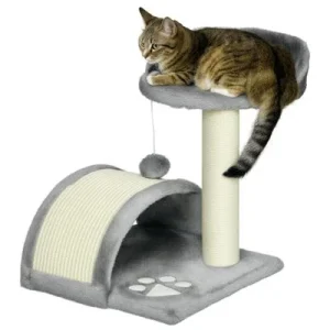 PawHut Árbol para Gato 35.5x37x46 cm Gris 1 Article