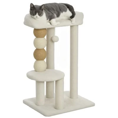 PawHut Árbol para Gato 48.5x40x76 cm Beige 1 Article