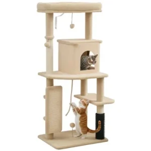 PawHut Árbol para Gato Beige
