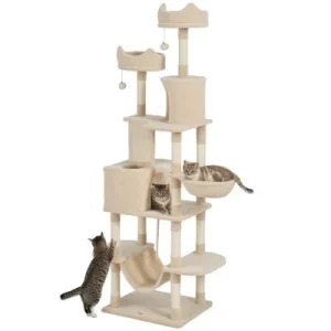 PawHut Árbol para Gato Beige