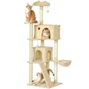 PawHut Árbol para Gato Beige