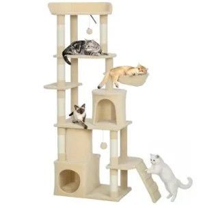 PawHut Árbol para Gato Beige