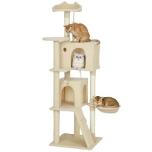 PawHut Árbol para Gato Beige