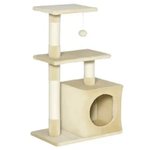PawHut Árbol para gato Beige