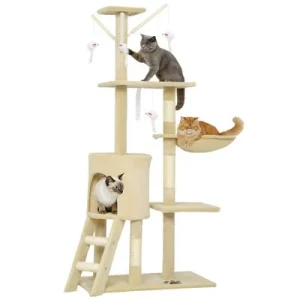PawHut Árbol para Gato Beige