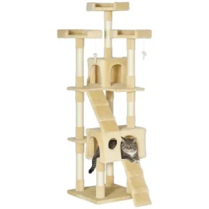 PawHut Árbol para Gato Beige