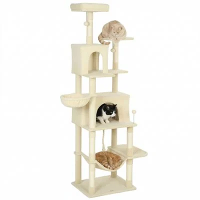 PawHut Árbol para Gato Beige