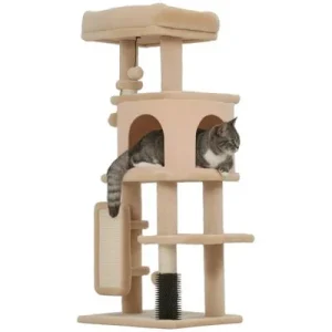 PawHut Árbol para Gato Beige
