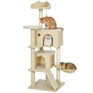 PawHut Árbol para Gato Beige