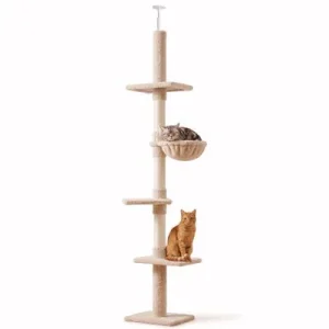 PawHut Árbol para Gato Beige