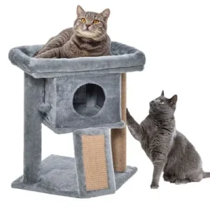 PawHut Árbol para Gato Gris