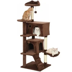 PawHut Árbol para Gato Marrón