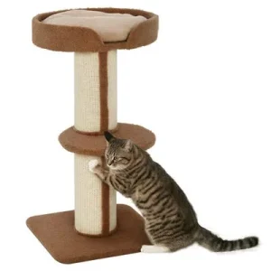 PawHut Árbol para Gato Marrón