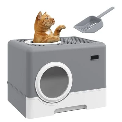 PawHut Arenero para Gato Gris