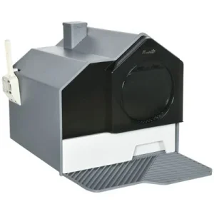 PawHut Arenero para Gato Gris