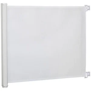 PawHut Barrera de Seguridad 115x5.5x82.5 cm Blanco 1 Article