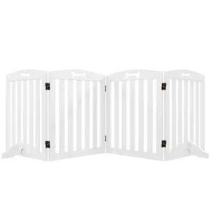 PawHut Barrera de Seguridad 207.5x30x61 cm