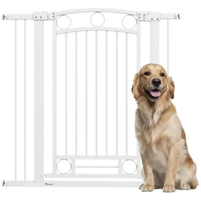 PawHut Barrera para Perro 104x5x105 cm