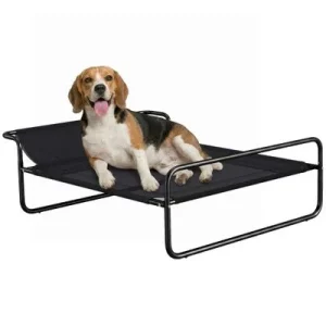 PawHut Cama Elevada Perro 91x69x29 cm