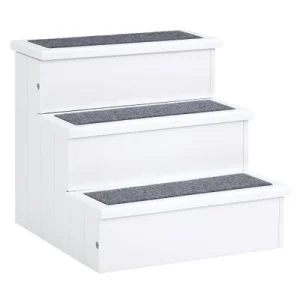 PawHut Escaleras para Mascota Blanco